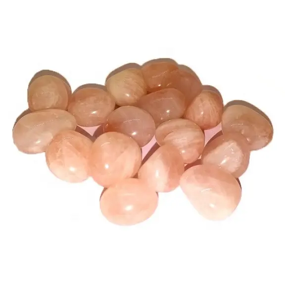Rose Quartz Tumbled Gemstones for Sale I Bulk Wholesale Healing Crystal Tumbled Stones I For Decor Healing Meditation