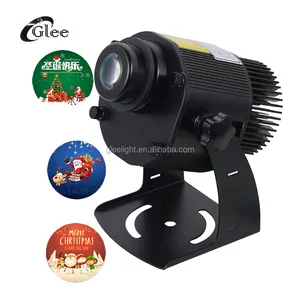 GLEE 40W Professional Outdoor Waterproof IP65 LED Rotary Gobo Logo Project Projection Projector Lighting