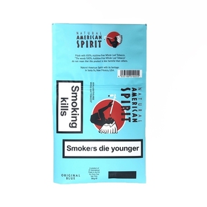Rỗng tự dính con dấu tay lăn Túi thuốc lá với khóa zip phẳng hút thuốc lá Túi - Product Image 1
