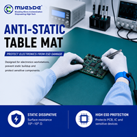 Tapis ESD Myesde pour salle blanche industrielle, tapis de sol en caoutchouc antistatique pour banc de travail, tapis de table anti-fatigue, rouleau de tapis de sécurité, produit Jiangsu