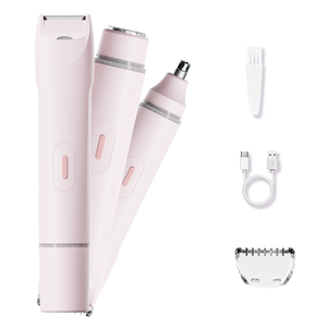 Tondeuse électrique rechargeable pour les jambes, les bras, le nez et les poils, <span class=keywords><strong>rasoir</strong></span> électrique pour femmes, épilateur, épilation pour le <span class=keywords><strong>visage</strong></span> et le corps - Product Image 2