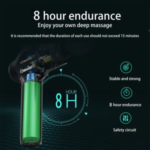 2025 di tessuto profondo Fascia del corpo pistola massaggio sport Fitness vibrazione a percussione con 99 velocità schermo LCD Pistolet <span class=keywords><strong>massaggiatore</strong></span> - Product Image 2