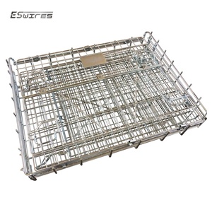 <span class=keywords><strong>Cage</strong></span> pliable pour le stockage de bouteilles de Bordeaux, capacité de 800 kg, placage brillant en zinc-chrome - Product Image 3