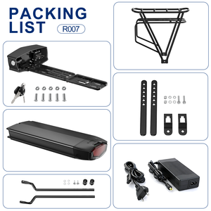 แบตเตอรี่ลิเธียม EU STOCK 36V 21AH สำหรับติดตั้งท้ายจักรยานไฟฟ้า เกรด A พร้อม BMS 20A กันน้ำ 750W สำหรับการเดินทางในเมืองและบรรทุกของเบา - Product Image 6