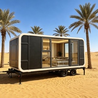 Maison préfabriquée modulaire en conteneur Apple House, certifiée CE AS4964 SAA, taille personnalisée, petite maison préfabriquée