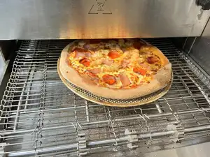 Forno comercial fácil de operar para pizza a gás para uso em restaurantes Horno para Pizza