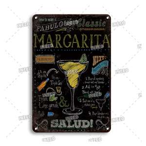 INEED Trung Quốc bán buôn 20x30cm tùy chỉnh in ấn nổi bia tin dấu hiệu kim loại cổ điển tin dấu hiệu cổ điển <span class=keywords><strong>retro</strong></span> kim loại dấu hiệu - Product Image 5