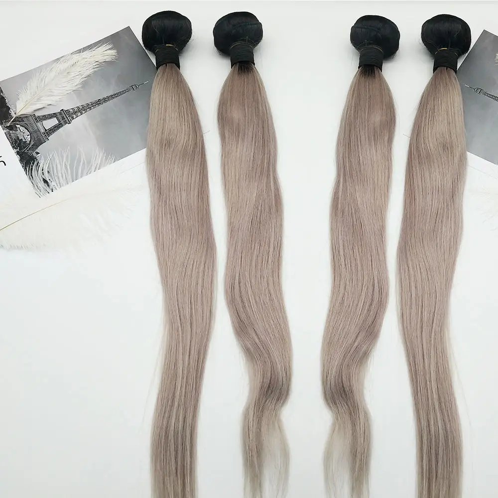 ישר 100 אדם הארכת ספריי בקבוקי עבור מוצרי שיער זול weave חבילות סין שיער בנות הרגיש בד שיער אבזרים
