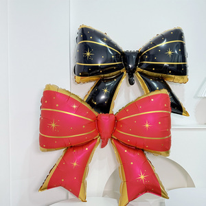 Palloncini di lamina a forma di fiocco grandi palloncini di buon compleanno ragazze festa palloncini decorazione forniture di palloncini di arco <span class=keywords><strong>regalo</strong></span> giocattoli - Product Image 6