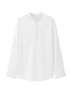 <span class=keywords><strong>Polo</strong></span> da Uomo a Maniche Lunghe per Abbigliamento Casual Estivo con Bottoni Stile Lacoste e Design a Rete Traspirante - Product Image 4