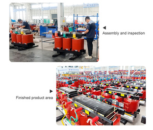 Vendite calde di alta qualità 6300kva tre fasi 35kv \/10500V 100% trasformatore a secco in resina di alluminio - Product Image 5