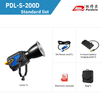 Saturne (PDL) Lumière de remplissage de température bicolore 200W, photographe LED, ancre, photographie vidéo, lumière continue