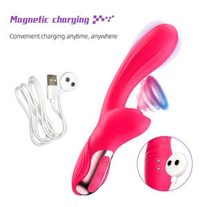 Nieuw Ontwerp 2-In-1 Zuigende En Vibrerende Av Vibrator Voor G-Spot Clitoris Schaamlippen - Product Image 6