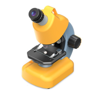 Microscope portable Four Joys, lumière Led 1200x, pour enfants, expérience scientifique, jouet éducatif pour adolescents de 7 à 14 ans - Product Image 1