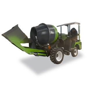 Высококачественный самозагружаемый бетоносмеситель мини-грузовик бетономешалка 0,5 кубический метр - Product Image 1