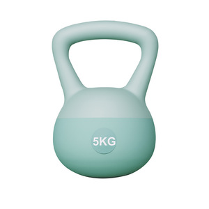 Kettlebell Morbido 5KG 10LB Attrezzatura Fitness per Casa per Donne e Uomini Allenamento di Forza Sollevamento Fianchi Squat - Product Image 4