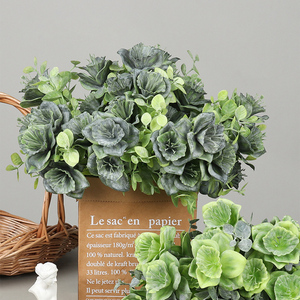 <span class=keywords><strong>Fiori</strong></span> artificiali in erba artificiale lavanda colorato floccato Bouquet <span class=keywords><strong>da</strong></span> giardino decorativo fatto <span class=keywords><strong>da</strong></span> te in <span class=keywords><strong>vaso</strong></span> disegno di simulazione fiore - Product Image 6