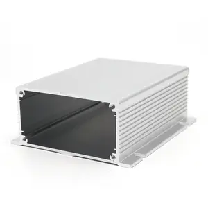 OEM fabrication aluminium pcb box extruded electronic case custom aluminum enclosure odm custom cnc aluminum shell cases