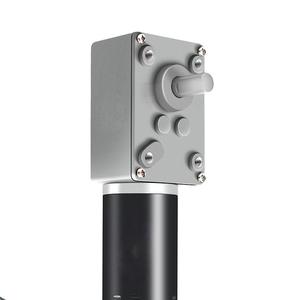 Motore a Ingranaggi Personalizzato Faradyi 2024, <span class=keywords><strong>12V</strong></span>/24V <span class=keywords><strong>DC</strong></span>, 20W/35W, 200-400RPM, con Puleggia, Micro Ingranaggio a Vite Senza Fine - Product Image 1