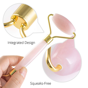 Nueva llegada de lujo <span class=keywords><strong>mujer</strong></span> productos de belleza rosa de cuarzo rosa Natural Jade cara masaje Facial de - Product Image 2