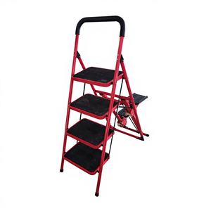 Escalier pliable <span class=keywords><strong>en</strong></span> acier moderne pour la maison, fonction marchepied, machine d'<span class=keywords><strong>exercice</strong></span> de résistance, cardio-climber, capacité de 300 livres - Product Image 2