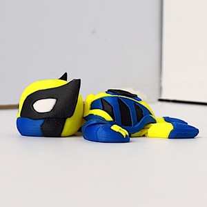 Quà Tặng đầy màu sắc PLA 3D trẻ em hành động thân thiện với môi trường vật liệu vashine 3D in vui Wolverine trang trí Rùa Biển - Product Image 5