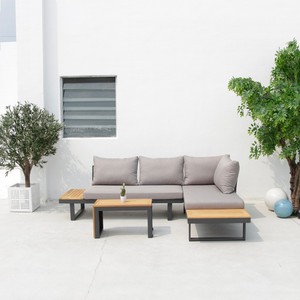 Ensembles <span class=keywords><strong>de</strong></span> patio extérieur, porche, jardin, canapé, meubles en bois, canapé en teck, produits Offre Spéciale - Product Image 3
