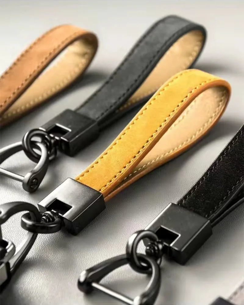 porte-clés en cuir