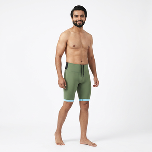 Shorts de compression légers et sportifs pour marathon, séchage rapide, anti-humidité, antidérapants, multi-poches, unis, personnalisables - Product Image 1