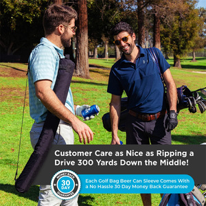 Manchon de refroidisseur de sac de golf avec 6 rondelles de glace 7 canettes manchons de refroidisseur de <span class=keywords><strong>bière</strong></span> pour sacs de golf support de refroidisseur isolé pour le stockage de voyage - Product Image 6