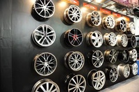 Rines Forjados JJS Golden Multi Spoke de 17 18 19 20 21 22 Pulgadas, Rines Luch Stance 5x108 5x112 5x114.3 Compatibles con Porsche BMW Audi Mercedes