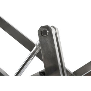 SYSJT-4 मोर्चरी मृत शरीर को उठाने वाले व्हील हाइड्रोलिक लाश के लिए ट्राली 304 एस ट्रांसफर लाश - Product Image 4