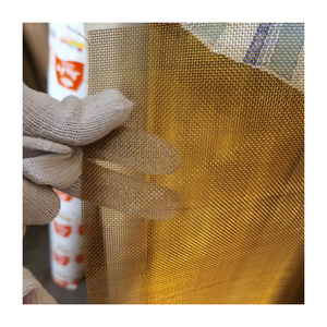 오일 가스 여과 와이어용 고온 구리 메쉬 금속 일반 직조 <span class=keywords><strong>EMF</strong></span> 차폐 직조 스크린 절단 용접 서비스 - Product Image 1