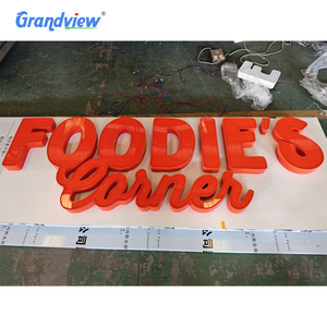 Lettres de signalisation lumineuses en 3D personnalisées pour les enseignes de magasins en façade, pour les centres commerciaux et les entreprises - Product Image 5