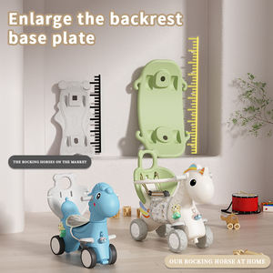 Hadiah ulang tahun bayi, mainan bayi dalam ruangan, kereta goyang, trampolin Anti jatuh - Product Image 6