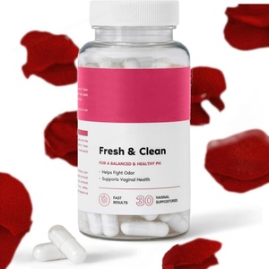 SUPOSITORIOS VAGINALES para un PH SALUDABLE y EQUILIBRADO, Favorecen la Salud Vaginal, Cápsulas de Salud Femenina, Probióticos para la Salud Vaginal - Product Image 1