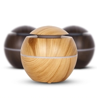 Nouveauté : Diffuseur d'humidité ultrasonique en forme de champignon avec 7 lumières LED, aromathérapie, humidistat, pour voiture et extérieur, 1 an