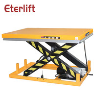 Plateforme élévatrice à ciseaux fixe électrique hydraulique 1m 2m 3m 1t