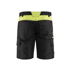 BLAKLADER - 144618329933C50 Industry <b>shorts</b> <b>stretch</b> Black/Yellow - EAN 7330509758441 <b>WORK</b> TROUSERS <b>WORK</b> <b>SHORTS</b> - Product Image 2