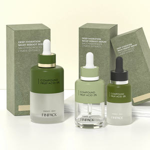 Flacon compte-<span class=keywords><strong>gouttes</strong></span> en verre dépoli pour cosmétiques 30ml 60ml 100ml – Contenant vide pour sérum, huile essentielle et soins de la peau - Product Image 3