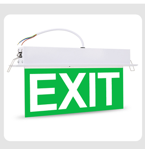 Dẫn lối ra dấu hiệu khẩn cấp ánh sáng, thương mại khẩn cấp <span class=keywords><strong>Exit</strong></span> chiếu sáng kết hợp cho kinh doanh, nhà hàng, thương mại, siêu thị - Product Image 1