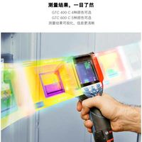 BOSCH GTC 600 C Professional Termocamera ad Alta Risoluzione, Rilevatore Termico a Infrarossi per Ispezione di Tubi e Cavi