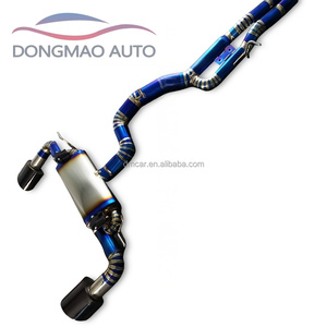 Thích hợp cho Audi RS3 <span class=keywords><strong>2</strong></span>.5t 2017-2023 van chuyển động Hệ thống ống xả Muffler Titan Mèo trở lại ống xả - Product Image 3