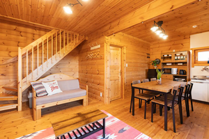 Maison préfabriquée modulaire de luxe 45 m² avec <span class=keywords><strong>grenier</strong></span>, aménagement personnalisable, construction en bois massif, design moderne, <span class=keywords><strong>polyuréthane</strong></span>, chevrons - Product Image 5