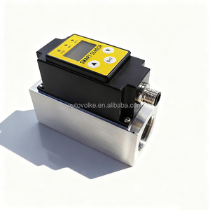 VOLKE pabrik penjualan terlaris FXN25 bersertifikat CE 4-20mA Digital multi-guna pengukur aliran turbin cair fungsi suhu IP67 - Product Image 1