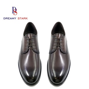Chaussures classiques faites à la main de haute qualité, design bicolore, cuir véritable, confortables, légères, respirantes, à lacets, logo personnalisé, marque - Product Image 3