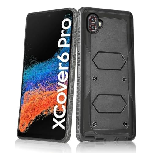 Shockproof Proof Protective Cell Accessories Dual Layer Rubber Silicone Rugged Slim Phone case for Samsung Galaxy X Cover 6  Pro