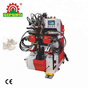QF-728DA(MA) Machine de fabrication de chaussures informatisée hydraulique Cémentation automatique des côtés et des talons pour la production de chaussures - Product Image 1