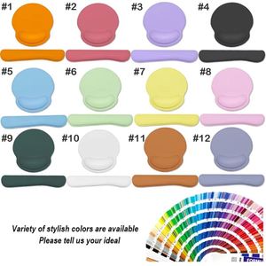 Tapis de souris promotionnel vierge pour sublimation, personnalisable, ergonomique avec repose-poignet - Product Image 2