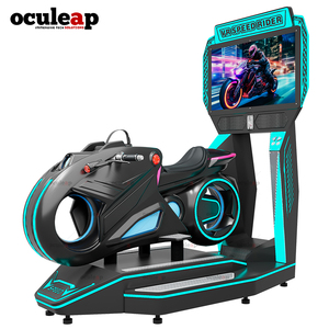 Simulador de Carreras VR 2027 Personalizable, <span class=keywords><strong>Arena</strong></span> de Juegos Interior 9D para Motocicletas, Simulador de Conducción de Montaña Rusa <span class=keywords><strong>3D</strong></span>, Máquina de Juegos Arcade - Product Image 4